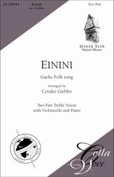 Einini SA choral sheet music cover
